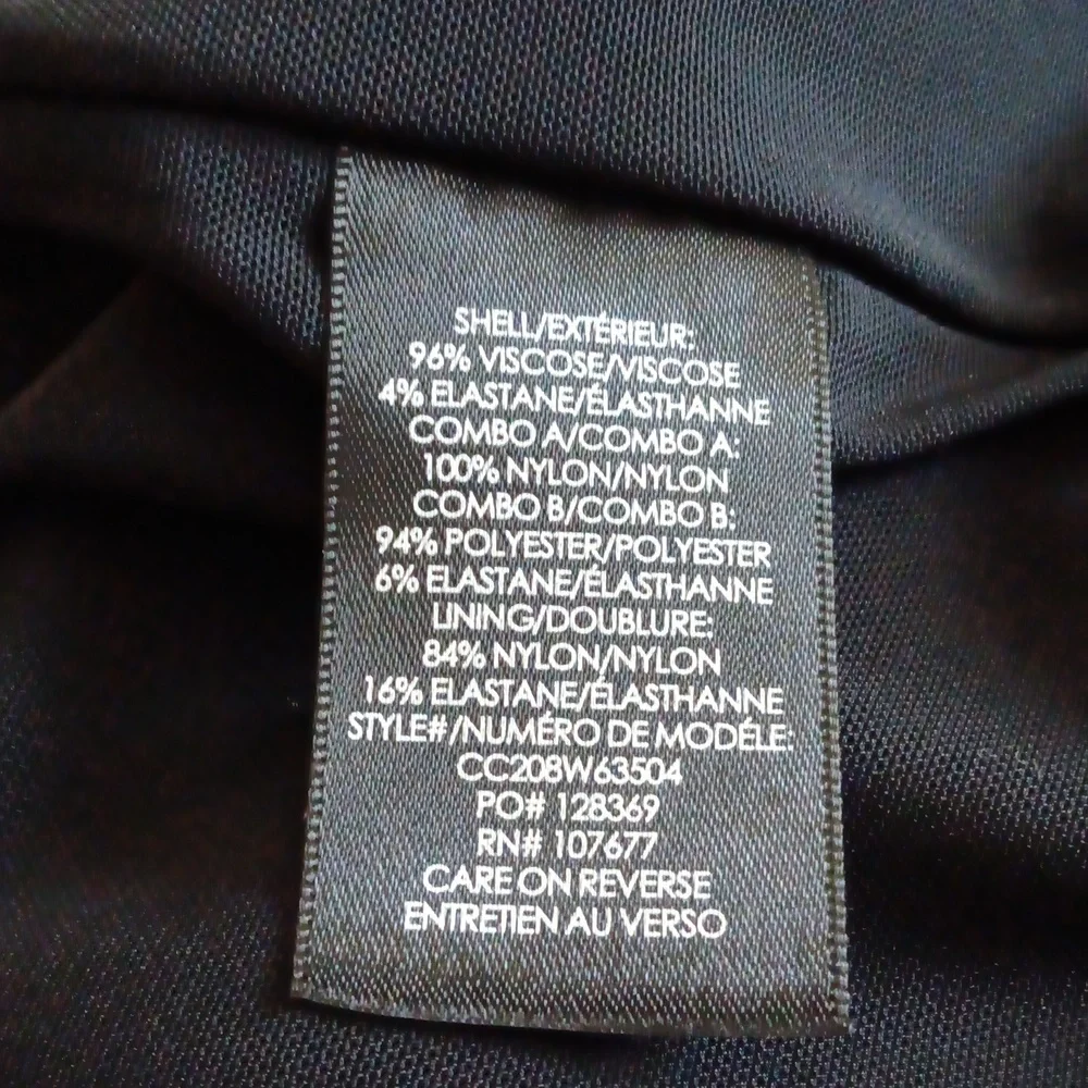 NWT $350 Alice & Olivia Zahra Sheer Turneck Mini Dress - Picture 8 of 8